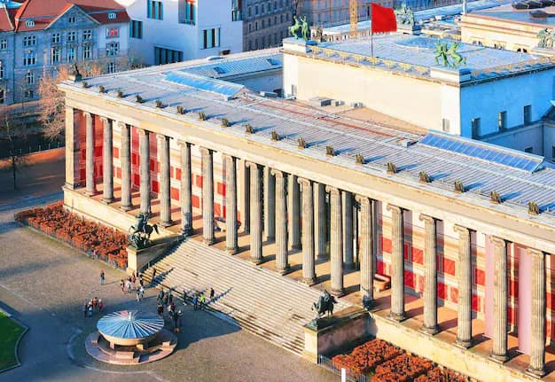 The Altes Museum on Museum Island in Berlin, Germany